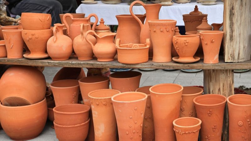 Ceramic and Terracotta Succulent Pots